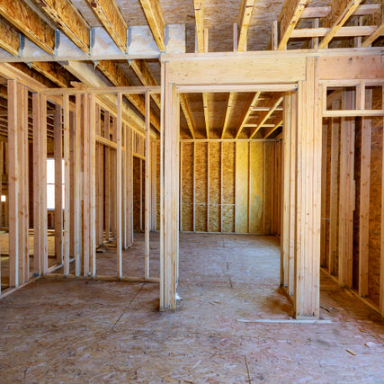 Dimensional LumberRoom being framed